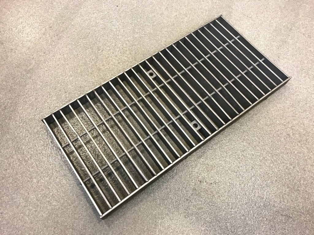 12.5″x1.25″x36″Stainless Steel Heavy Duty Trench Grate