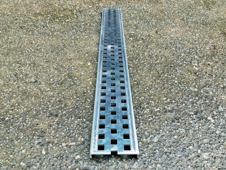 24″x8 7/8″x 1 1/4″ Perforated Aluminum Trench Cover Heavy Duty ...