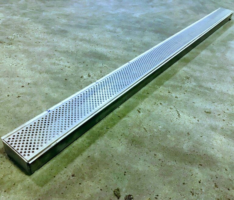 Galvanized Steel Trench Drain System-10FT x 3″ – Rockcrete USA Store