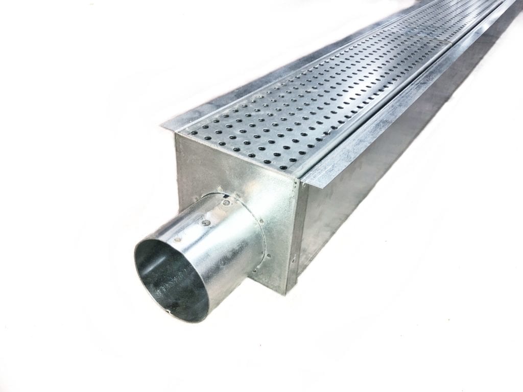 Stainless Steel Trench Drain System-10FT x 6″