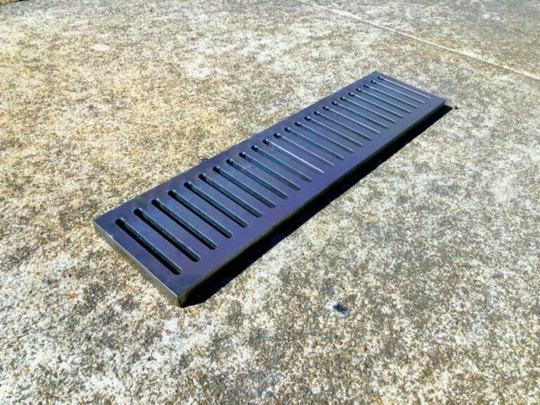 24″x4 1/4″Slotted Super Heavy Duty Steel Trench Cover – Rockcrete USA Store