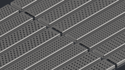 Perforated Metal Trench Cover Theme Picture